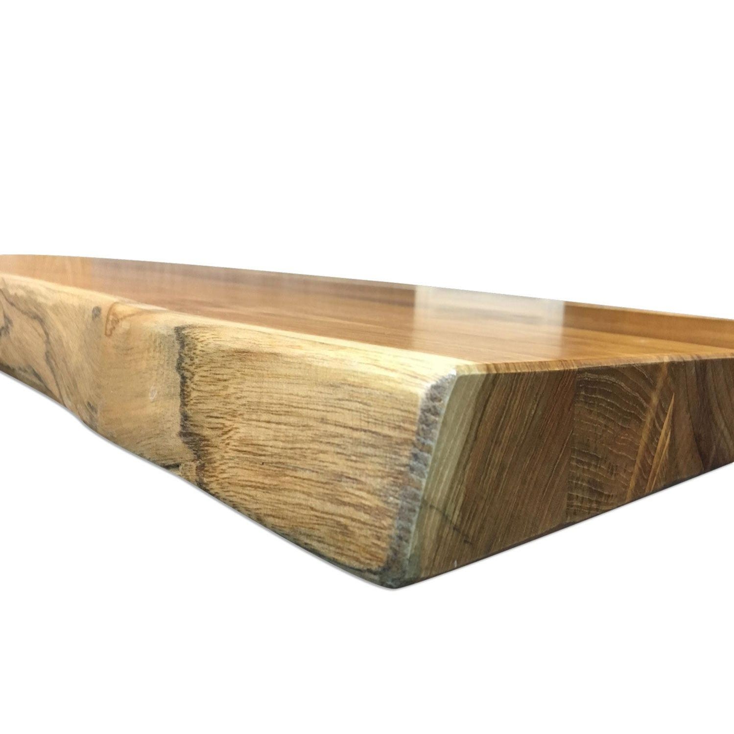 Plateau de table pin, L.120 x l.70 cm x Ep.18 mm