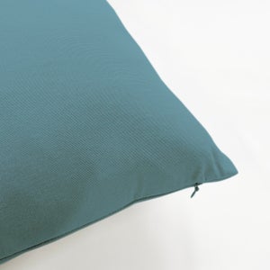 Housse de coussin ARLETTY coloris bleu vert 40 x 40 cm - 4MURS