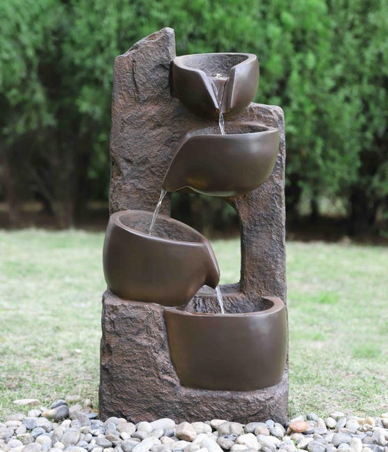 Fontaine En Pierre Reconstituee Cascade Cactose Marron Couleur Rouille Leroy Merlin Fontaine En Pierre Reconstituee Cascade Cactose Marron Couleur Rouille Leroy Merlin