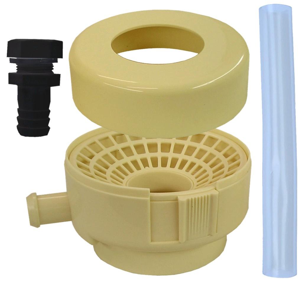 Kit raccord beige chéneau D70/80/100 Leroy Merlin