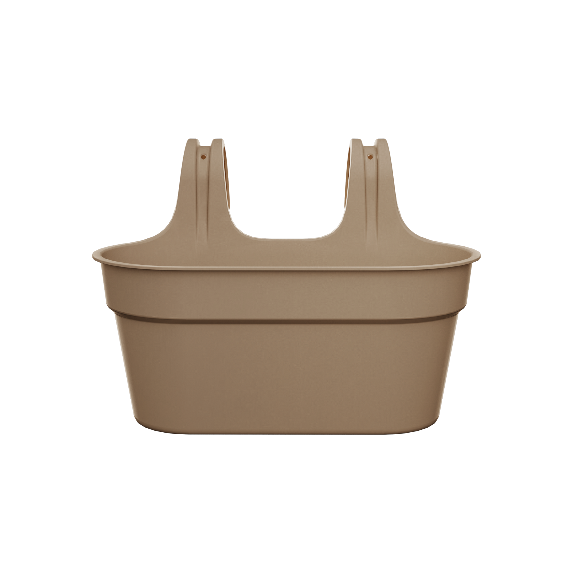 Jardinière balcon polypropylène NATERIAL x l.35 x H.24.8 cm beige