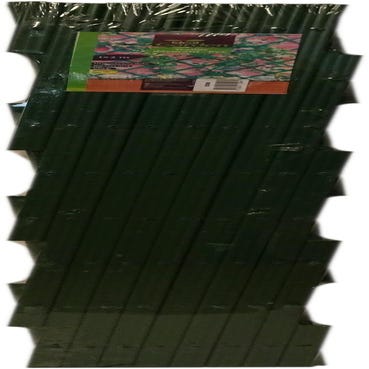 Treillis Extensible Plastique Vert avec Set de Fixation – 100x200cm
