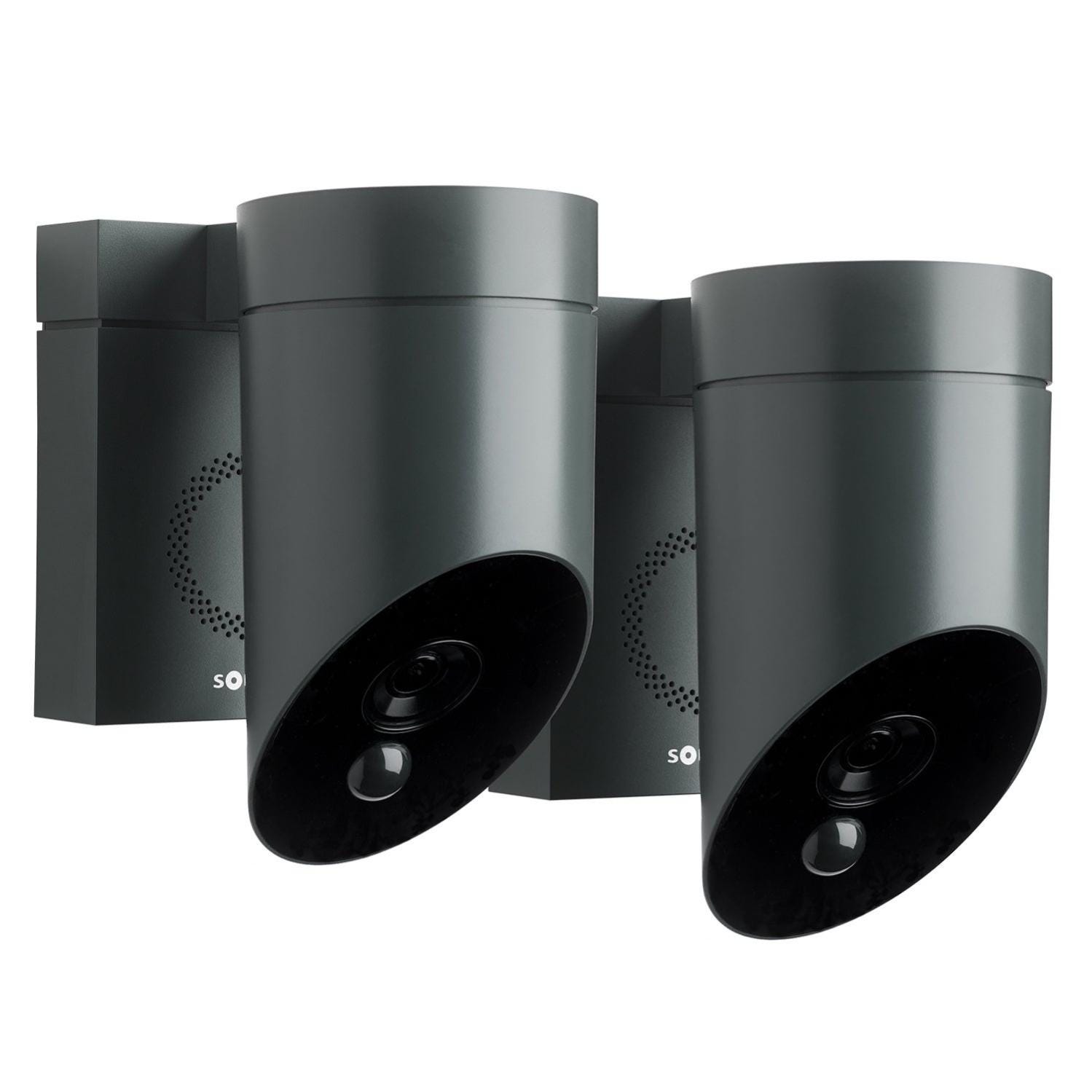 Caméra de surveillance intérieure filaire SOMFY Protect, blanc