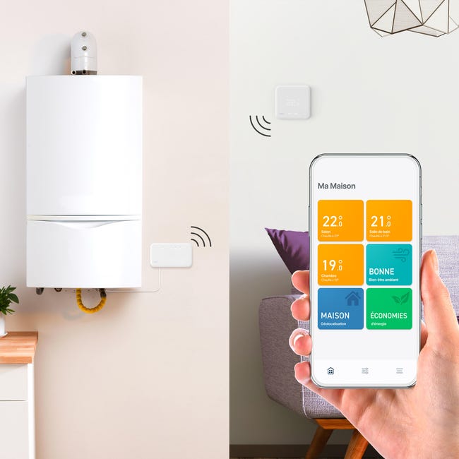 Thermostat connecté et Intelligent Sans Fil Kit V3+ TADO