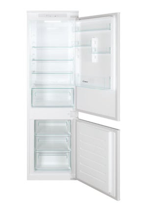 Réfrigérateur congélateur bas CONTINENTAL EDISON - 251L -Total No Frost -  Inox - L 55 cm x H 180 cm