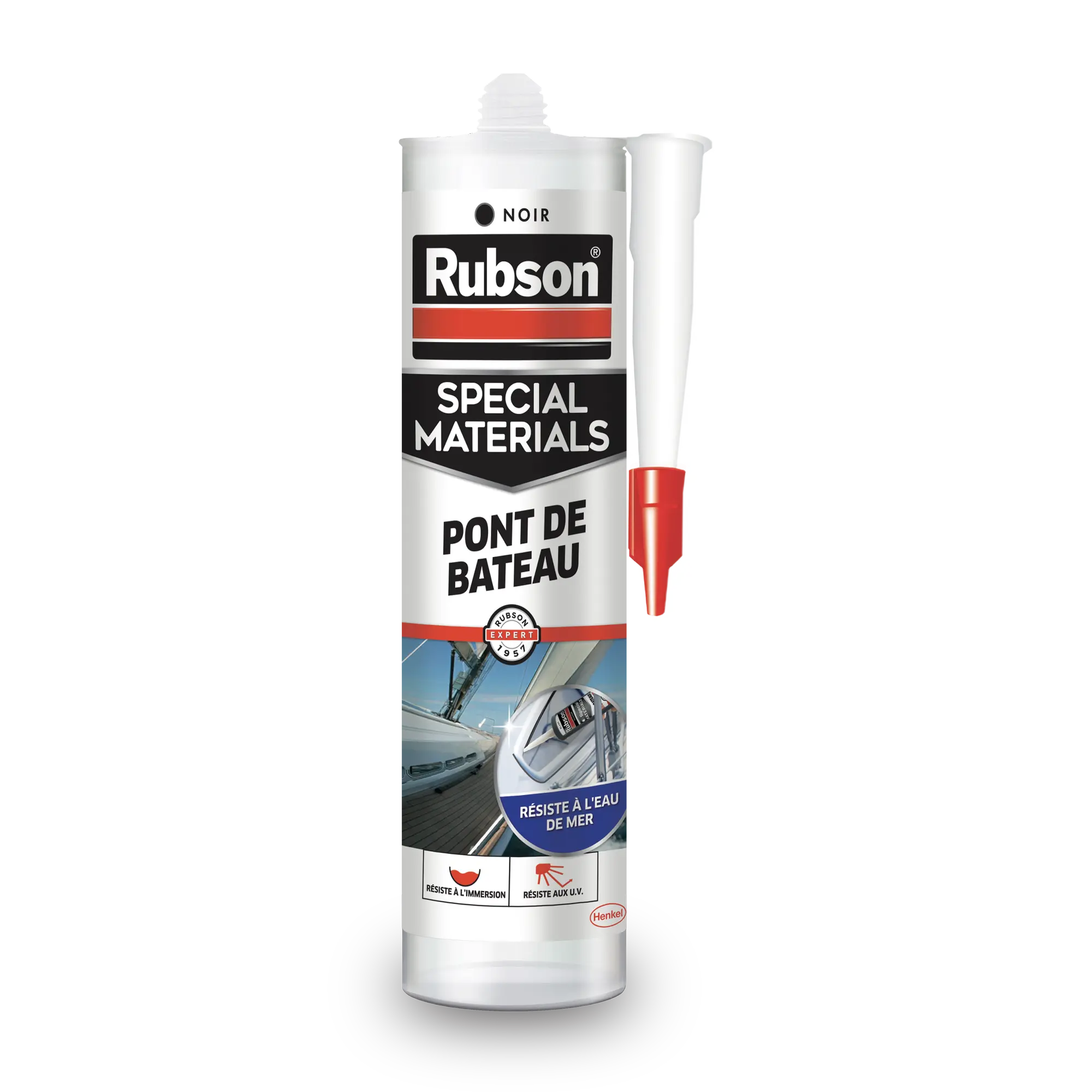 Mastic d'étanchéité Spécial auto et bateaux RUBSON, transparent, 280 ml