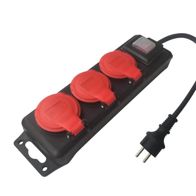 Interrupteur Exterieur Rouge pour Coupe Circuit Electronique