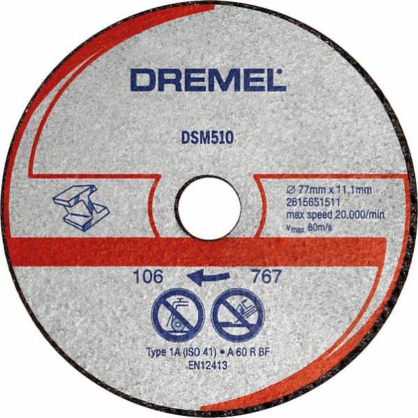 5 disques decoupe diamètre 32 mm renforcés - DREMEL ❘ Bricoman