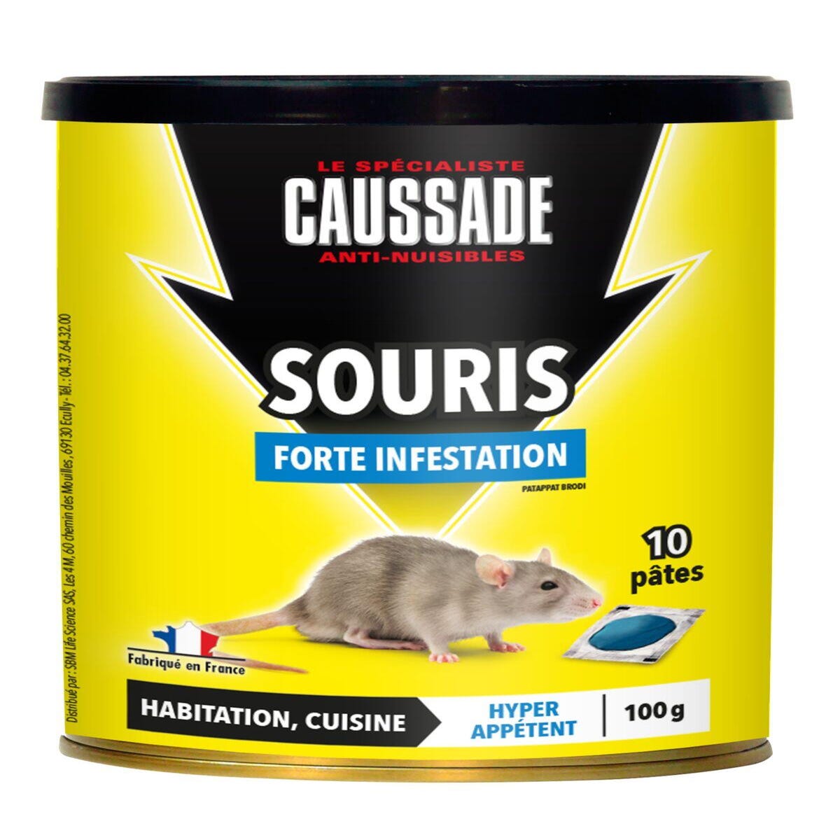 Sintagro Appât empoisonné Fortissimo® pour les rats/souris, 150 g, L1153
