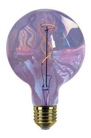 Ampoule Edison filament LED torsadé 4W B22 2000K 200Lm dim Ambré