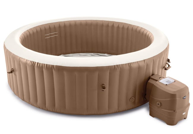 Spa gonflable SAHARA INTEX rond 8 places | Leroy Merlin sahara intex