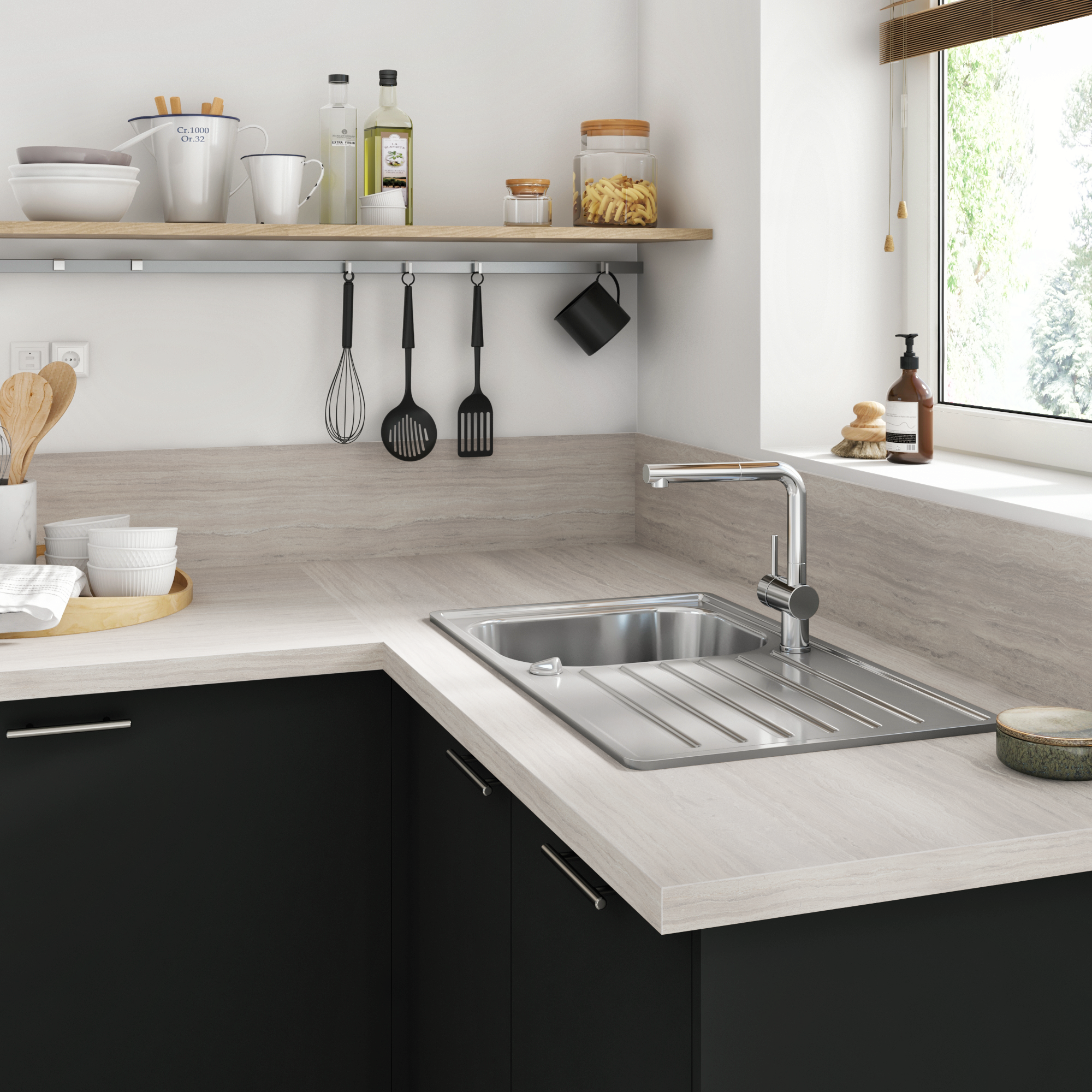 Nouvelle Cuisine Ikea Metod incompatible avec un lave vaisselle tout  intégrable, solution bricolage - BELLE JOURNEE