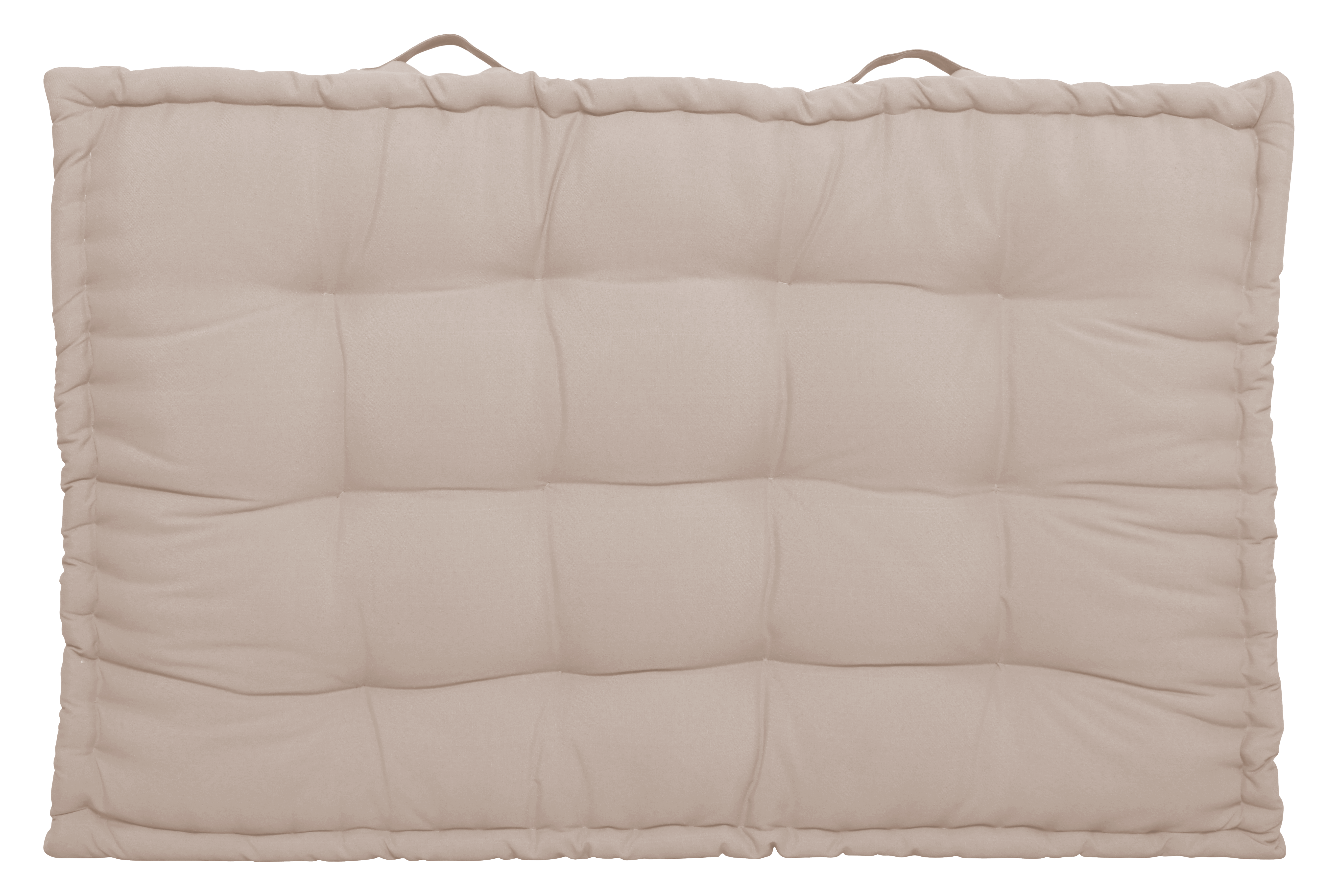 Coussin pour palette en tissu 80x120cm - beige alpilles 