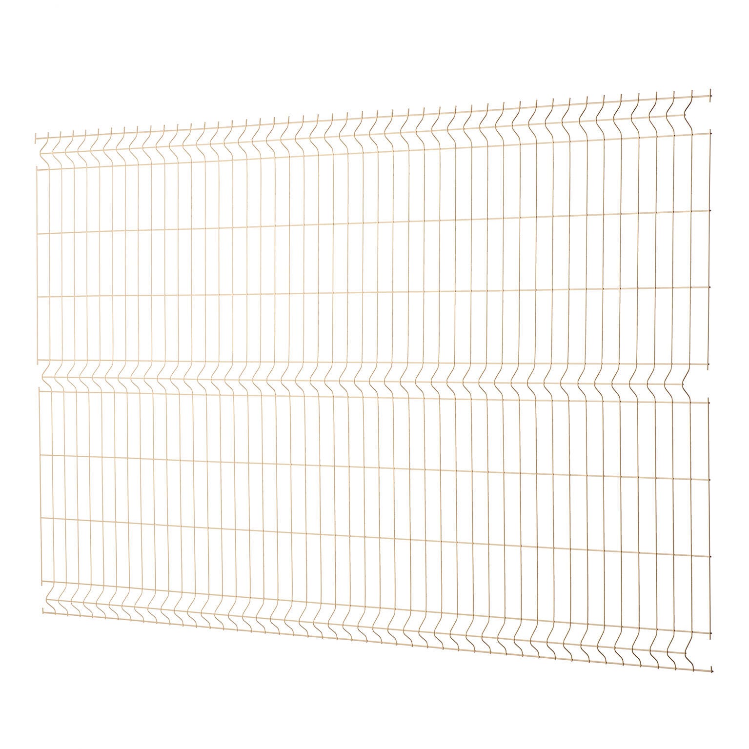 Grillage rigide Naterial blanc H.1 x L.2.5 m, maille 200x55 mm