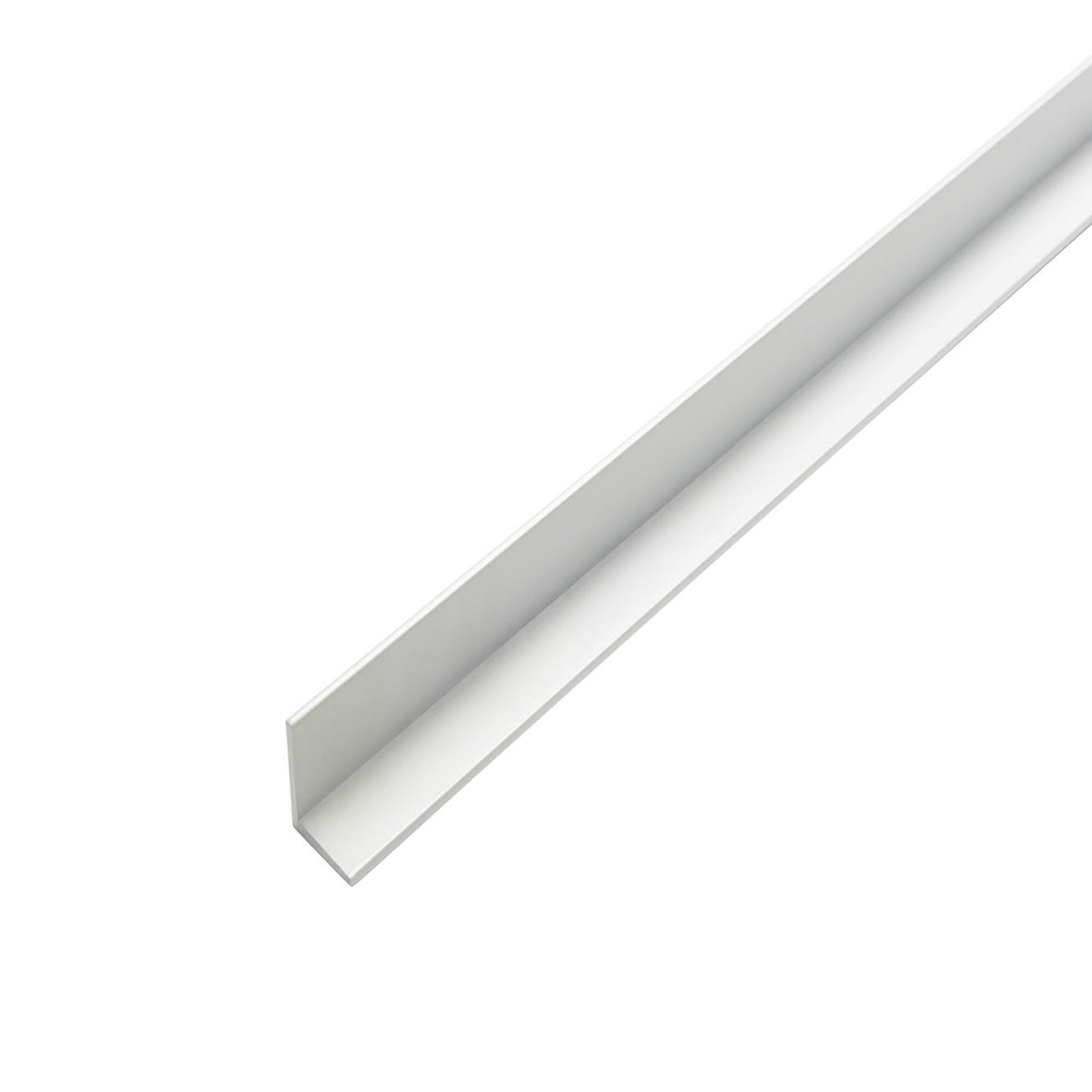 Couvre-joint blanc 40 x 40 mm Tessilmare - Profils en plastique rig