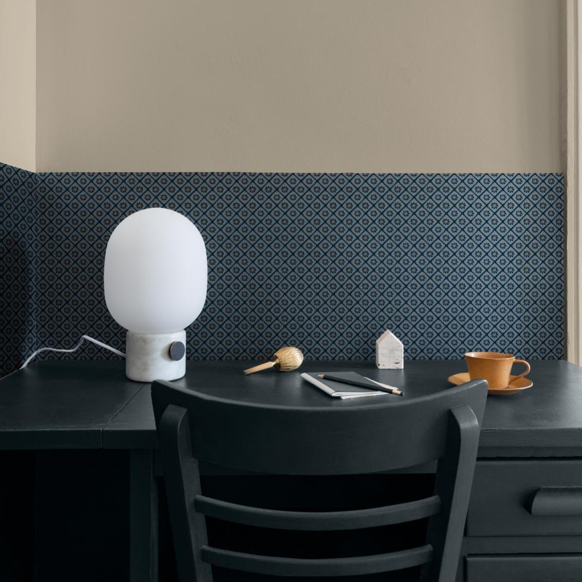 Papier Peint Intisse Velours De Papier Maitre Domino N 3 Fine De Clair Leroy Merlin