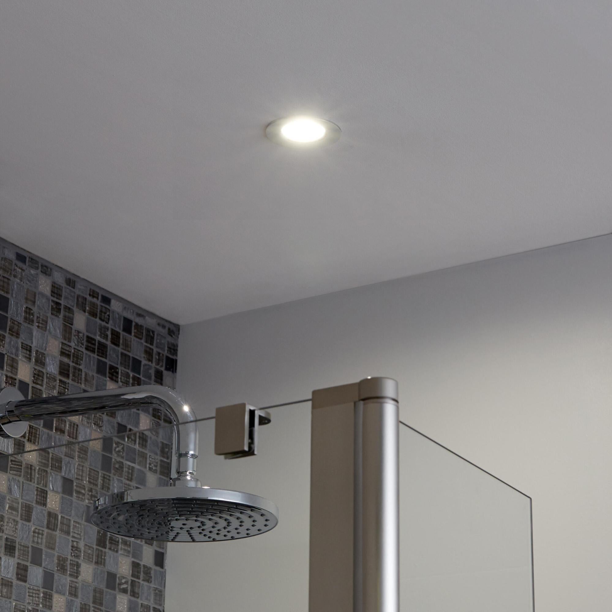 Kit 1 spot à encastrer salle de bains Kilia led intégrée 3000K INSPIRE