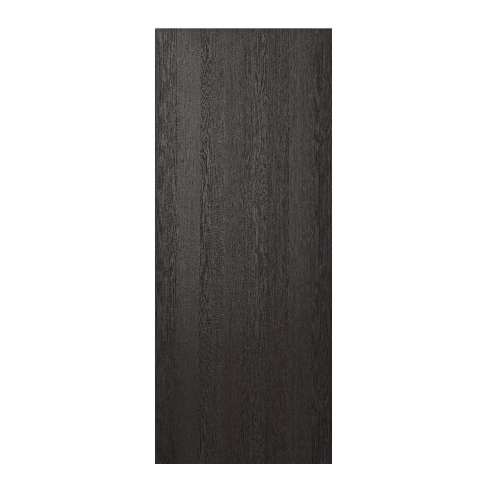 Porte coulissante MDF Cali anthracite, H.204 x l.73 cm Leroy Merlin