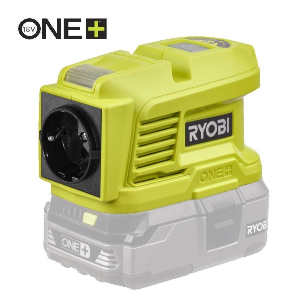 Ryobi Transformateur RYOBI 18V OnePlus - Sans batterie ni chargeur  RY18BI150A-0 pas cher 