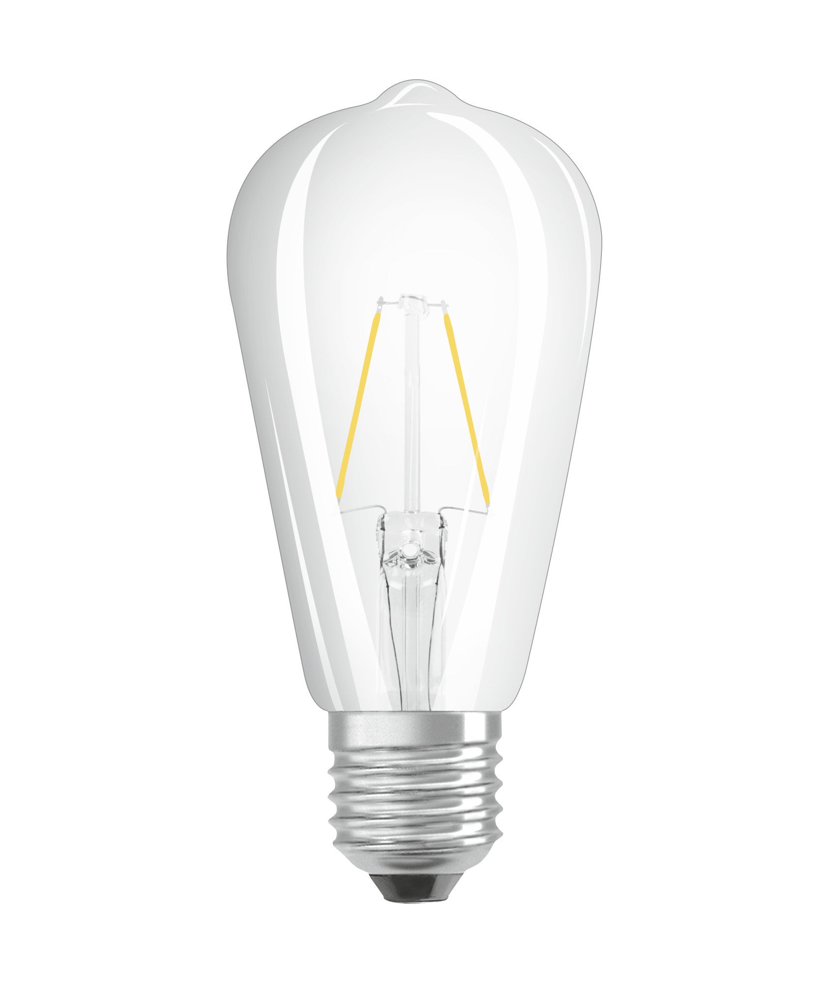 Ampoule économie d'énergie Décoratif edison E27, 250Lm = 25W, blanc