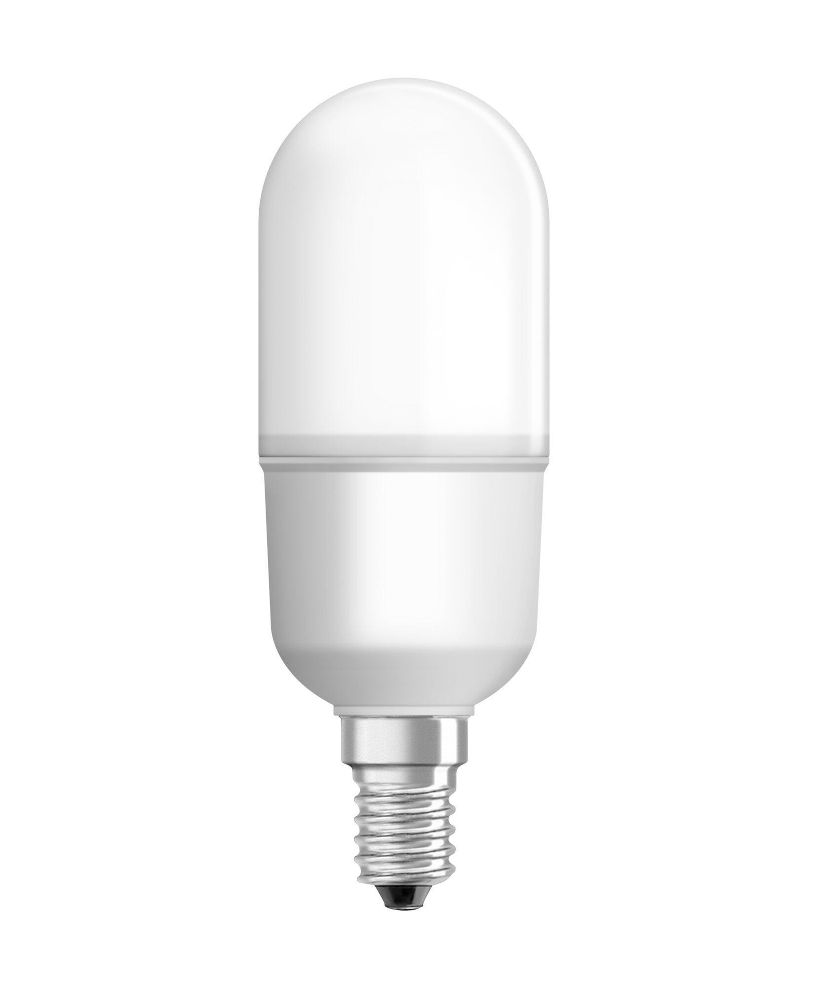 Ampoule led dépolie, linéaire, E14, 1050 Lm = 75 W, blanc neutre