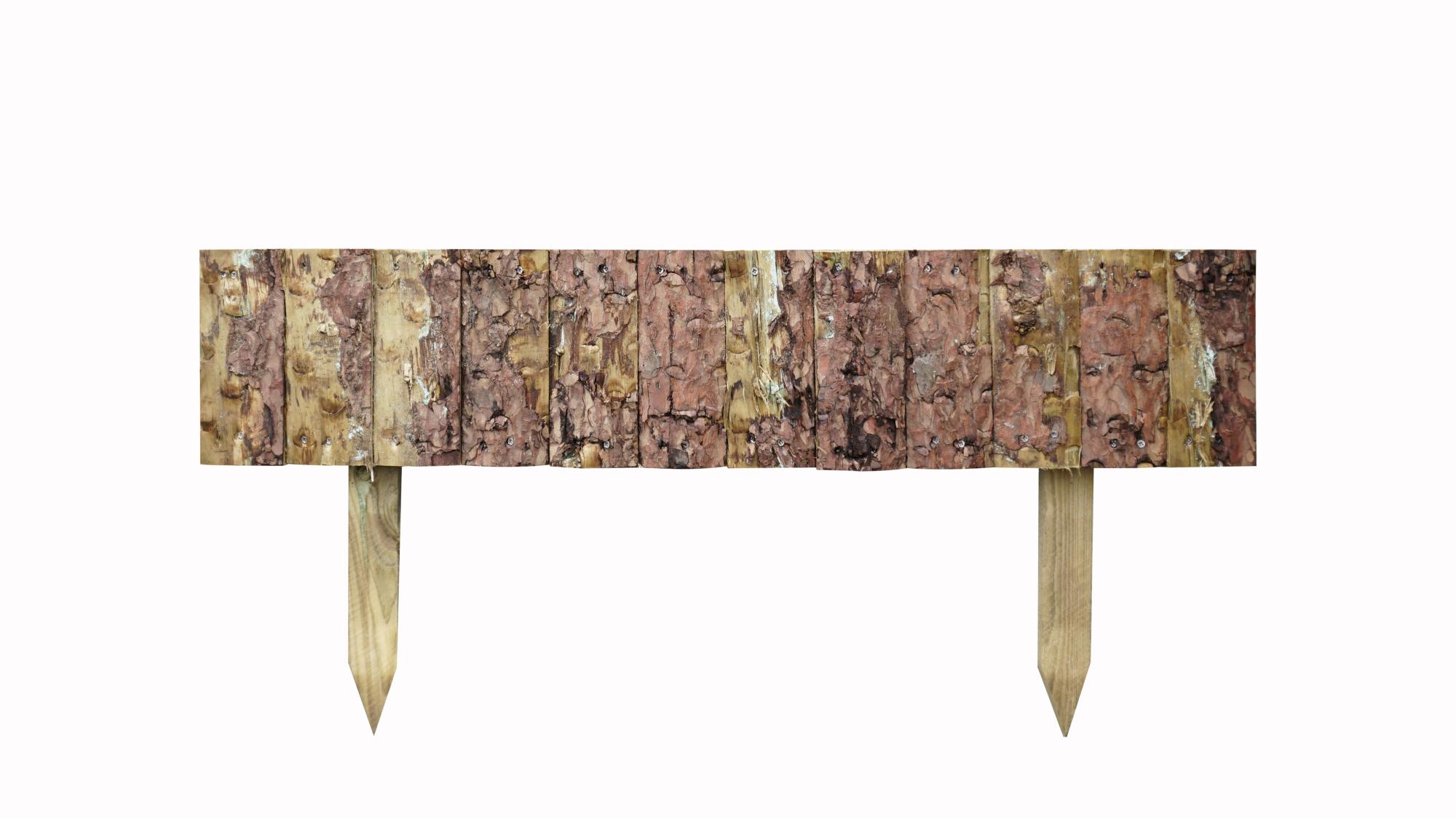 Bordure petite à planter bois naturel, H.30 x L.72 cm | Leroy Merlin