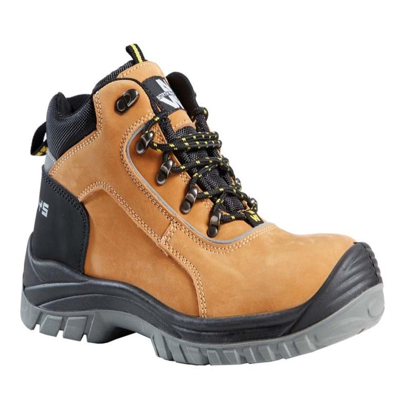Chaussures de travail de sécurité hautes CATERPILLAR Powerplant, marron T42