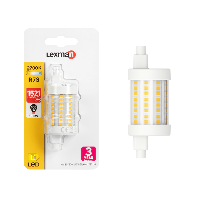 Ampoule LED G9 5W 500 lm Blanc Chaud 2700K - 3200K 360º