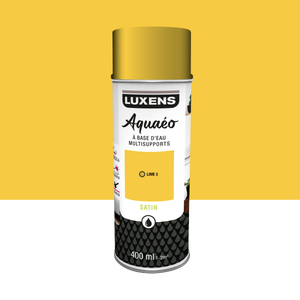 Bombe de peinture motip glycero brillant jaune colza spray 400ml