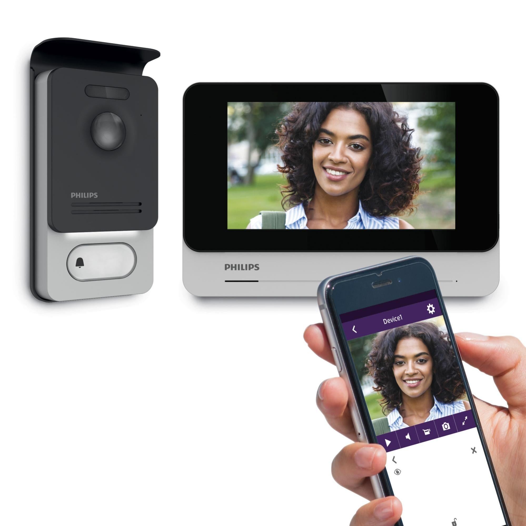 Visiophone Connecté Filaire Philips Welcome Eye Connect V2