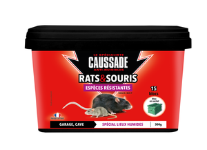 SOURIS & RATS - PAT'APPÂT FORTE INFESTATION 150 G CAU