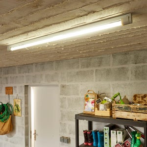 URTBST Éclairage LED Garage 1 Pièce,Lampe Garage Déformable à 8+1