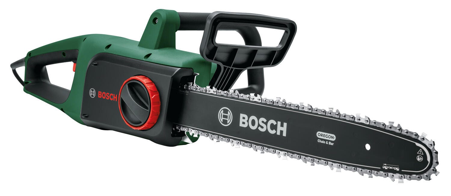Tronçonneuse électrique Bosch AKE 35 S : un outil efficace