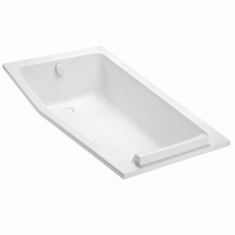 Baignoire 170x85cm blanc mat, vidage à droite, JACOB DELAFON Sofa bain