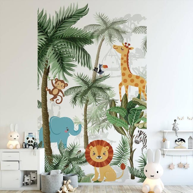 Papier Peint Panoramique Animaux Multicolore Intisse Plage L 150 X H 250 Cm Leroy Merlin Papier Peint Panoramique Animaux Multicolore Intisse Plage L 150 X H 250 Cm Leroy Merlin