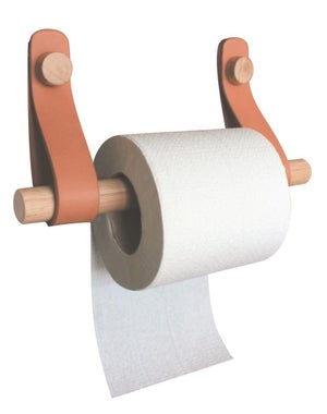 Support rouleaux papier toilette en bois, MACREADECO