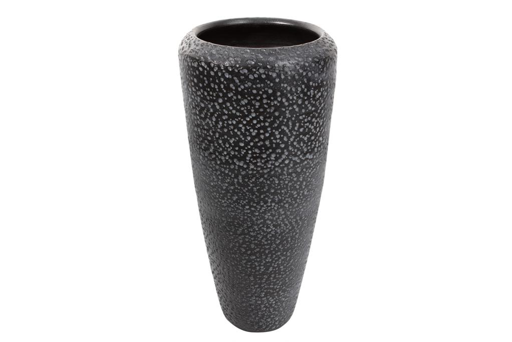 Vase Terracota noir D26x H55cm Leroy Merlin