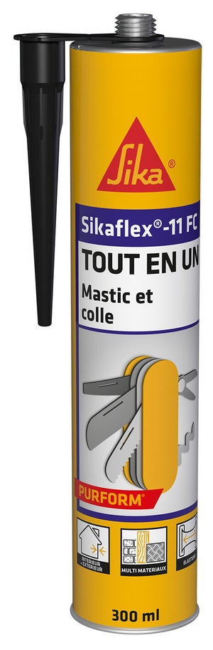 Mastic silicone SIKA SikaSeal-184 Maçonnerie - Beige - 300ml - Espace  Bricolage