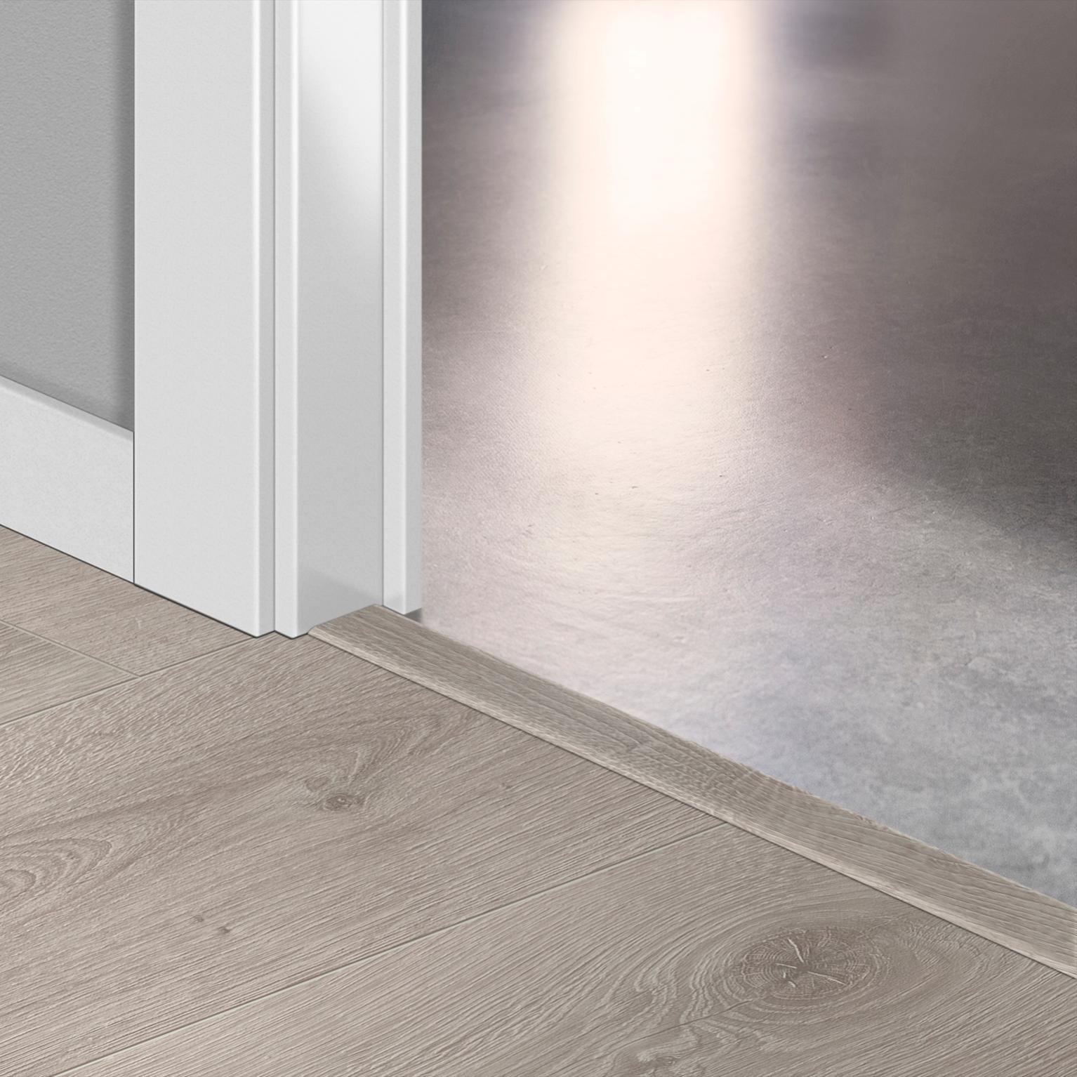 Barre de seuil pour sol PVC, l.45 mm x L.200 cm SENS BY QUICKSTEP urbain Leroy Merlin