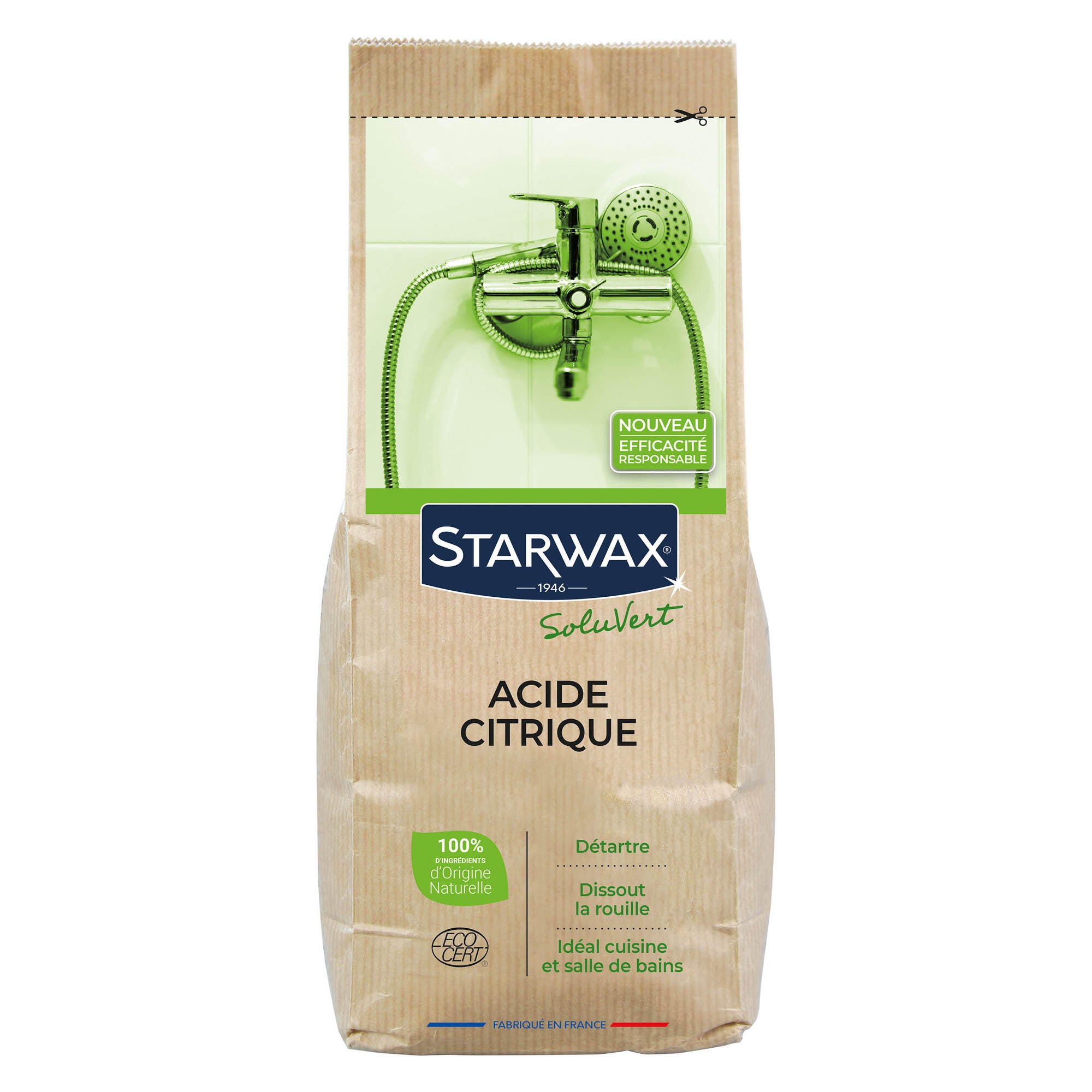 Acide citrique poudre STARWAX Soluvert 1 kg
