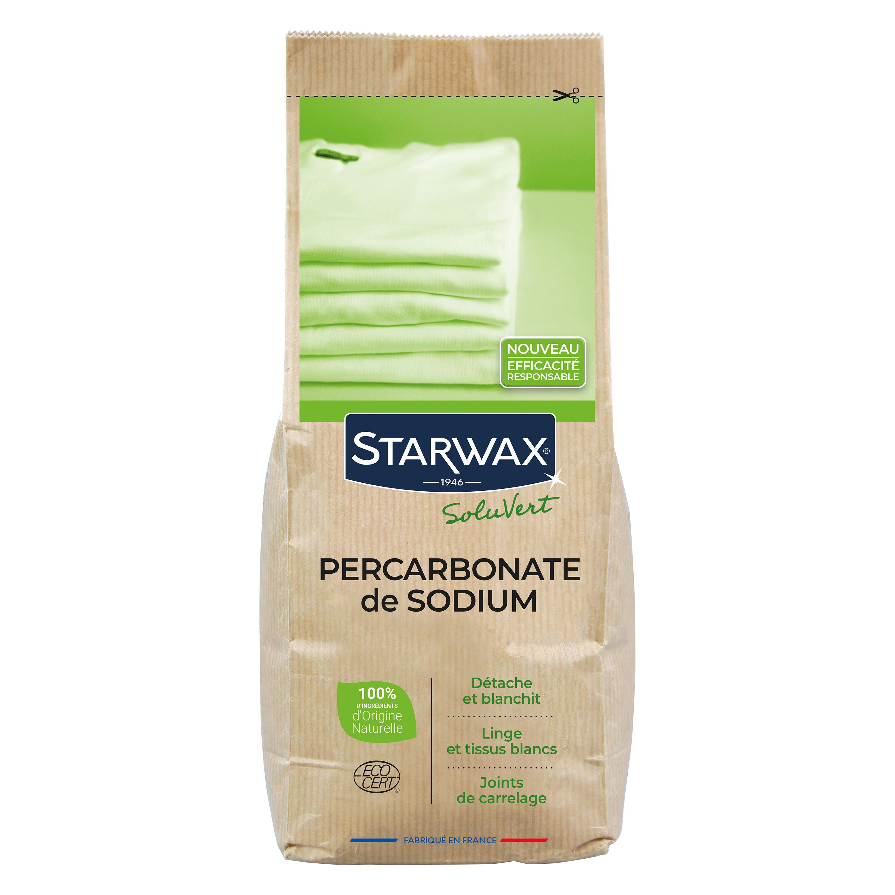 Percarbonate de soude poudre STARWAX Soluvert 1 kg