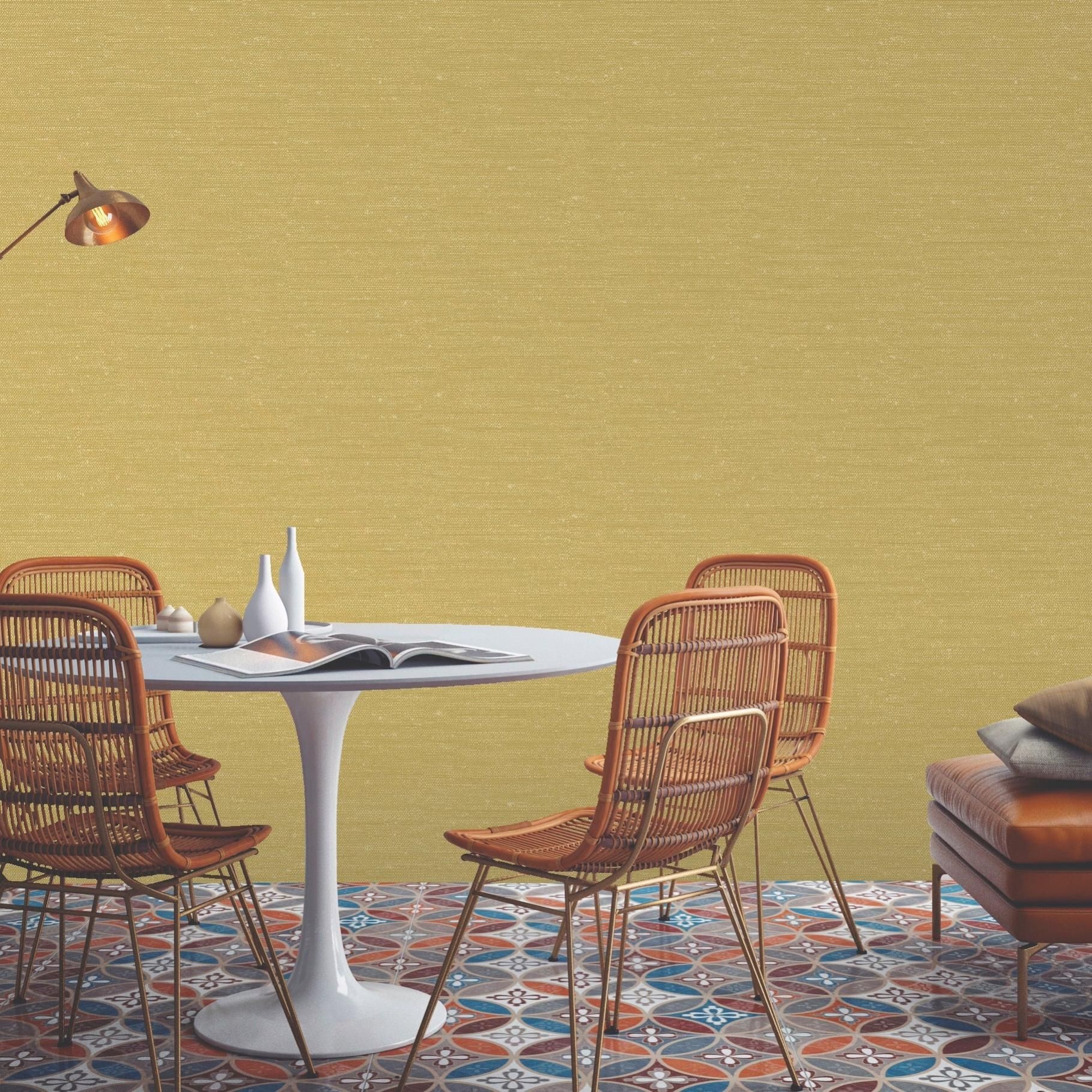 Bensimon top jaune moutarde