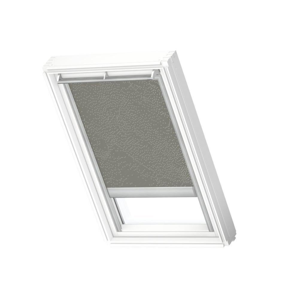 Store fenêtre de toit VELUX occultant solaire gris de maure DSL M06