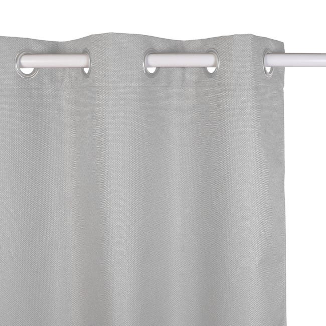 Rideau Occultant Miami Gris L 140 X H 280 Cm Leroy Merlin Rideau Occultant Miami Gris L 140 X H 280 Cm Leroy Merlin