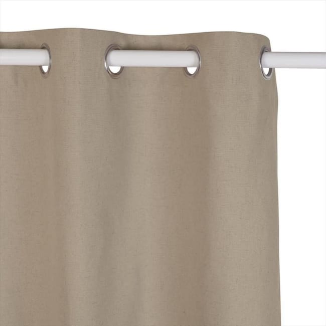 Rideau Occultant Miami Beige L 140 X H 280 Cm Leroy Merlin Rideau Occultant Miami Beige L 140 X H 280 Cm Leroy Merlin