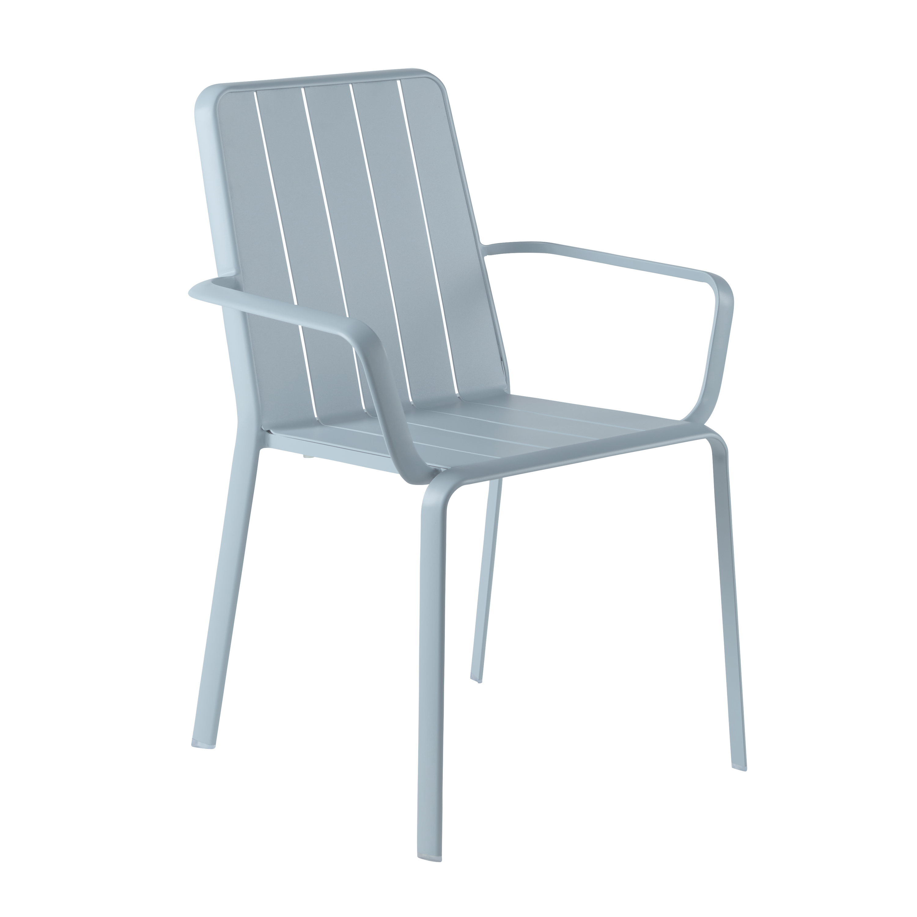 Fauteuil De Jardin Naterial En Aluminium Bleu Leroy Merlin