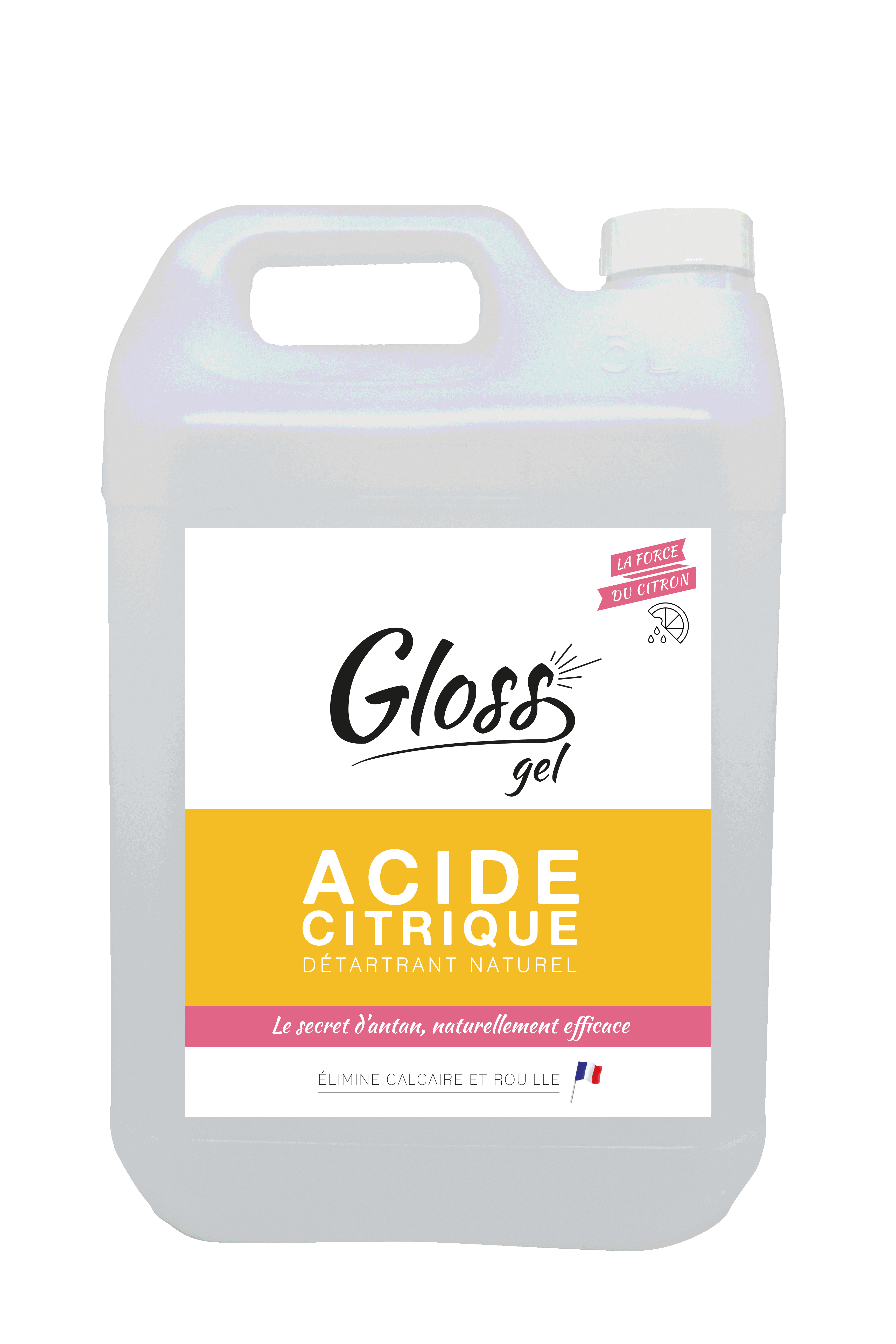 5 l Acide Citrique Liquide 50% (1 x 5 l)