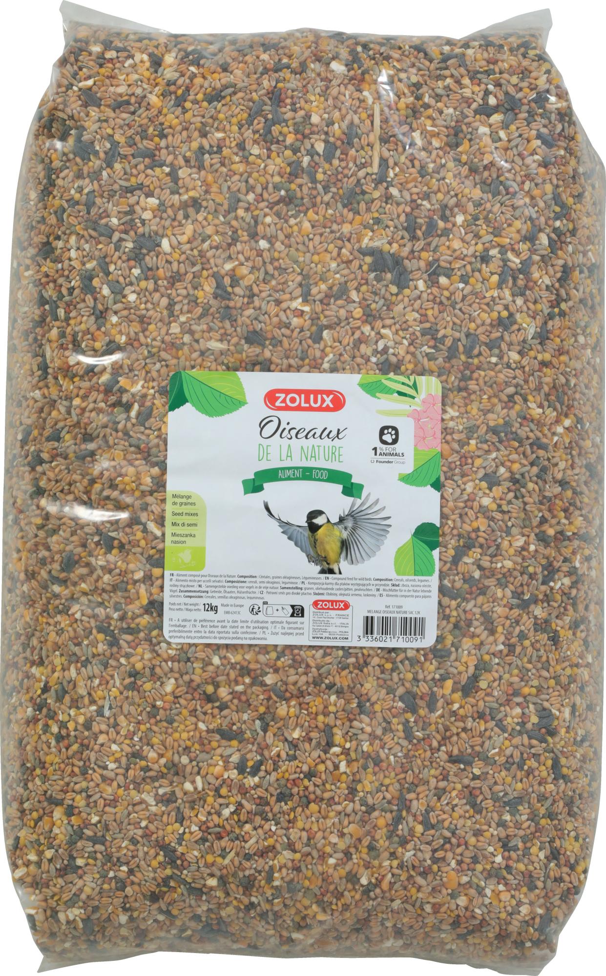 Mélange de graines pour oiseaux de jardin. sac 2 kg. - animallparadise 25 -  Cdiscount Animalerie