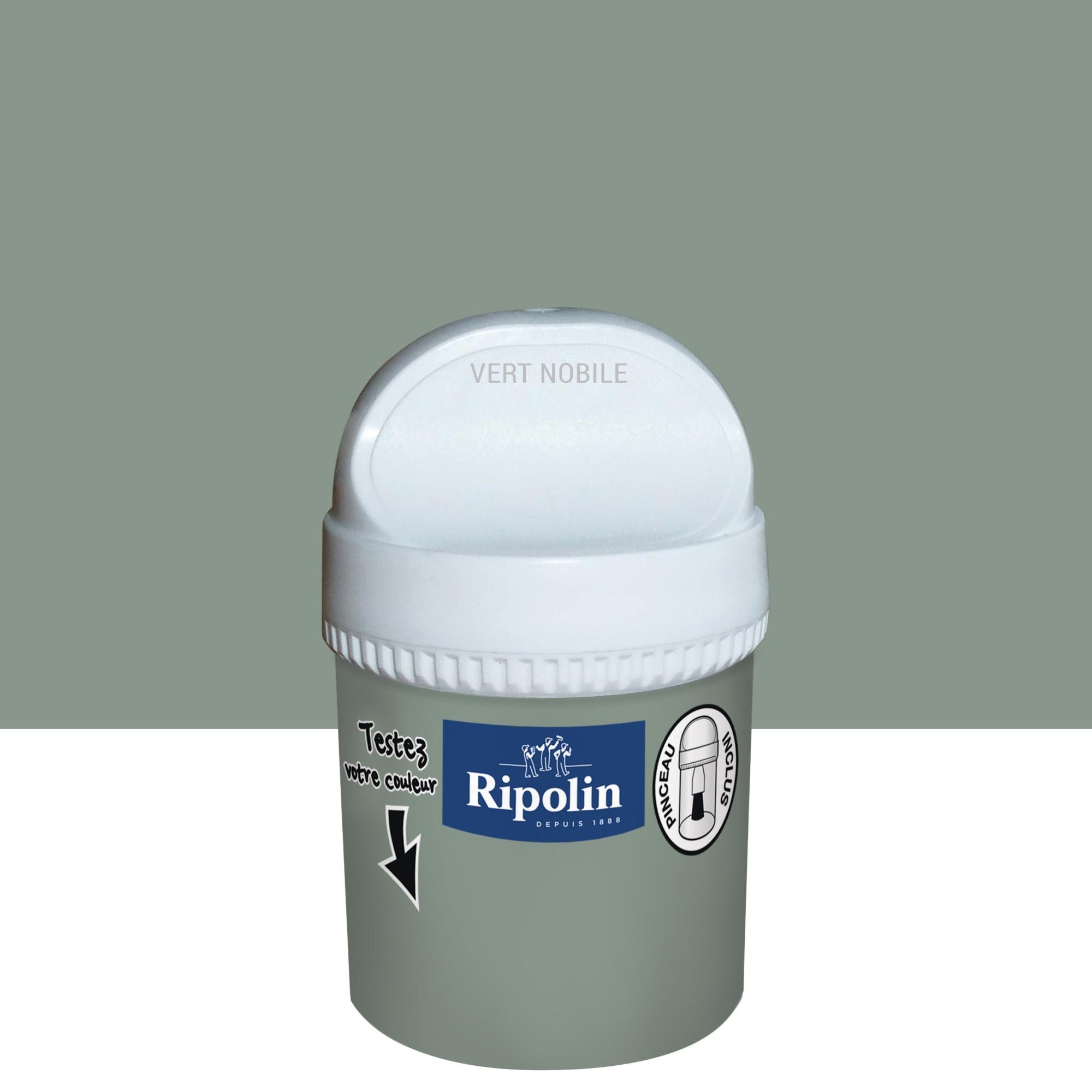 Testeur Peinture Vert Nobile Mat Int Rieur Ripolin Ml Leroy Merlin