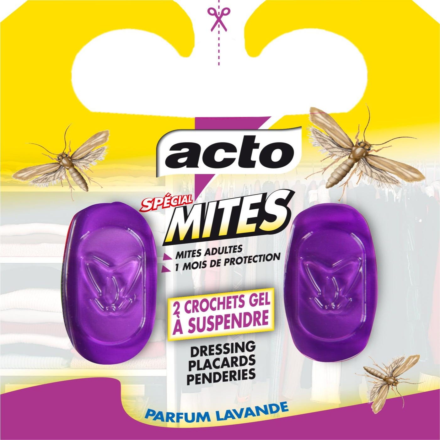 Piège antimites ACTO, lot de 3